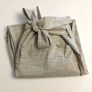 Additionnelle Paperbag pants - beige